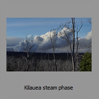 Kilauea steam phase